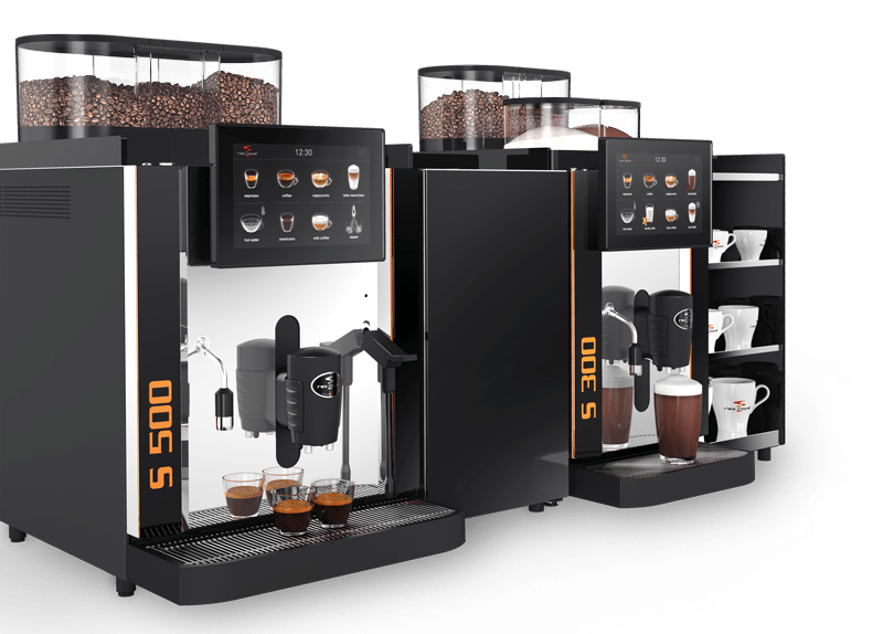 Kaffeevollautomat Rex Royal S300 und S500